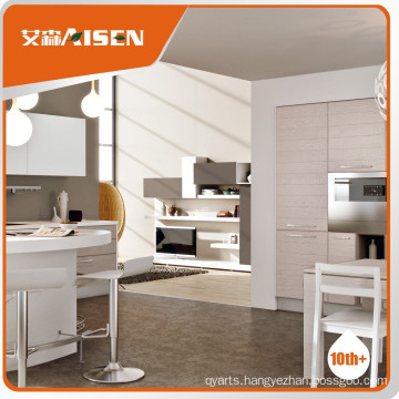 Hot selling wood veneer kitchens for kitchen popular for Canada market